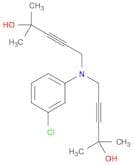 3-Pentyn-2-ol, 5,5'-[(3-chlorophenyl)imino]bis[2-methyl-