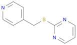 Pyrimidine, 2-[(4-pyridinylmethyl)thio]-
