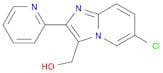 Imidazo[1,2-a]pyridine-3-methanol, 6-chloro-2-(2-pyridinyl)-