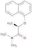 Propanamide, N,N-dimethyl-2-(1-naphthalenyloxy)-, (R)-