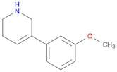 Pyridine, 1,2,3,6-tetrahydro-5-(3-methoxyphenyl)-