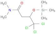 Butanamide, 4,4,4-trichloro-N,N-dimethyl-3-[(trimethylsilyl)oxy]-