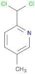 Pyridine, 2-(dichloromethyl)-5-methyl-