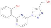1H-1,2,3-Triazole-4-methanol, 1-[2-(2-hydroxyphenyl)-4-pyrimidinyl]-