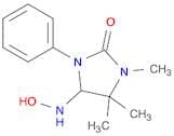 2-Imidazolidinone, 5-(hydroxyamino)-3,4,4-trimethyl-1-phenyl-