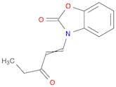 2(3H)-Benzoxazolone, 3-(3-oxo-1-pentenyl)-