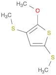 Thiophene, 2-methoxy-3,5-bis(methylthio)-