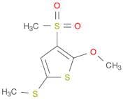 Thiophene, 2-methoxy-3-(methylsulfonyl)-5-(methylthio)-