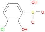 Benzenesulfonic acid, 3-chloro-2-hydroxy-