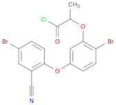 Propanoyl chloride, 2-[2-bromo-5-(4-bromo-2-cyanophenoxy)phenoxy]-