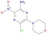 Pyrazinamine, 5-chloro-6-(4-morpholinyl)-3-nitro-