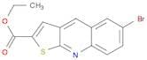 Thieno[2,3-b]quinoline-2-carboxylic acid, 6-bromo-, ethyl ester