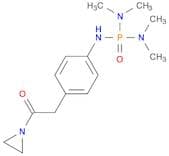 Aziridine, 1-[[4-[[bis(dimethylamino)phosphinyl]amino]phenyl]acetyl]-
