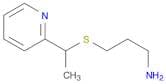 1-Propanamine, 3-[[1-(2-pyridinyl)ethyl]thio]-