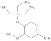 Silane, triethyl[(2-methoxy-4-methyl-1,4-cyclohexadien-1-yl)oxy]-