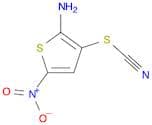 Thiocyanic acid, 2-amino-5-nitro-3-thienyl ester