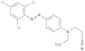 Propanenitrile, 3-[ethyl[4-[(2,4,6-trichlorophenyl)azo]phenyl]amino]-