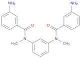 Benzamide, N,N'-1,3-phenylenebis[3-amino-N-methyl-
