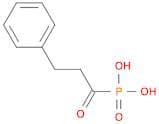 Phosphonic acid, (1-oxo-3-phenylpropyl)-
