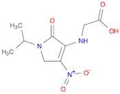 Glycine, N-[2,5-dihydro-1-(1-methylethyl)-4-nitro-2-oxo-1H-pyrrol-3-yl]-