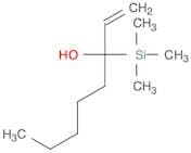 1-Octen-3-ol, 3-(trimethylsilyl)-