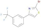 2-Bromo-4-(3-(trifluoromethyl)phenyl)thiazole