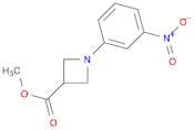3-Azetidinecarboxylicacid, 1-(3-nitrophenyl)-, methyl ester