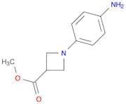 Methyl 1-(4-aminophenyl)azetidine-3-carboxylate