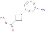 Methyl 1-(3-aminophenyl)azetidine-3-carboxylate