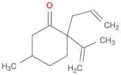 Cyclohexanone, 5-methyl-2-(1-methylethenyl)-2-(2-propenyl)-