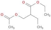 Butanoic acid, 2-[(acetyloxy)methyl]-, ethyl ester
