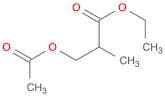 Propanoic acid, 3-(acetyloxy)-2-methyl-, ethyl ester
