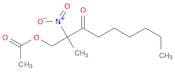 3-Nonanone, 1-(acetyloxy)-2-methyl-2-nitro-