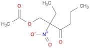 4-Heptanone, 3-[(acetyloxy)methyl]-3-nitro-