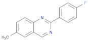 Quinazoline, 2-(4-fluorophenyl)-6-methyl-