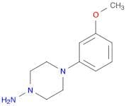 4-(3-methoxyphenyl)piperazin-1-amine