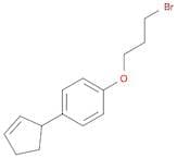 Benzene, 1-(3-bromopropoxy)-4-(2-cyclopenten-1-yl)-
