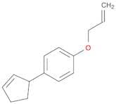 Benzene, 1-(2-cyclopenten-1-yl)-4-(2-propenyloxy)-