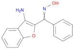 Methanone, (3-amino-2-benzofuranyl)phenyl-, oxime