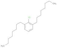 Benzene, 2-chloro-1,3-dioctyl-
