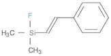 Silane, fluorodimethyl[(1E)-2-phenylethenyl]-
