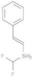 Silane, difluoromethyl[(1E)-2-phenylethenyl]-