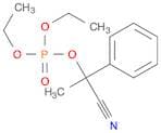 Phosphoric acid, 1-cyano-1-phenylethyl diethyl ester
