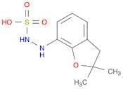 Hydrazinesulfonic acid, 2-(2,3-dihydro-2,2-dimethyl-7-benzofuranyl)-