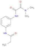 Ethanediamide, N,N-dimethyl-N'-[3-[(1-oxopropyl)amino]phenyl]-