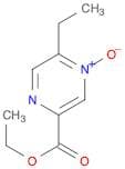 Pyrazinecarboxylic acid, 5-ethyl-, ethyl ester, 4-oxide