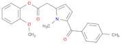 2-Methoxyphenyl 1-methyl-5-(4-methylbenzoyl)-1H-pyrrole-2-acetate