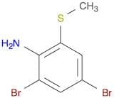 2,4-Dibromo-6-(methylthio)benzenamine