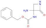 Carbamic acid, (3-amino-2-oxo-3-azetidinyl)-, phenylmethyl ester
