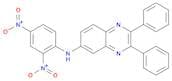 6-Quinoxalinamine, N-(2,4-dinitrophenyl)-2,3-diphenyl-